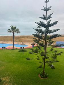 Cozy home with beach view & pool at Evasion Bouznika