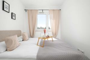 Przytulny Apartament z Balkonem w Centrum Chorzowa by Noclegi Renters