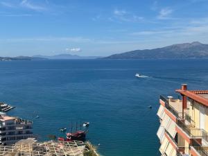 Blue morning view