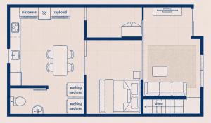 Private House -2 Bath 2 Toilet-4 min by train to Namba