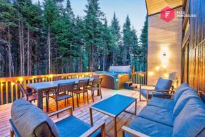 Le Petit Frontenac - Chalet haut de gamme avec spa à Shannon - Resort près de Québec