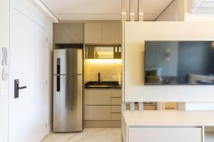 1902 - Studio Versace com design exclusivo, completo com ar condicionado e workspace - Próximo ao parque Ibirapuera