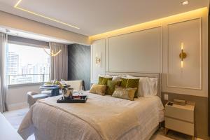 1902 - Studio Versace com design exclusivo, completo com ar condicionado e workspace - Próximo ao parque Ibirapuera