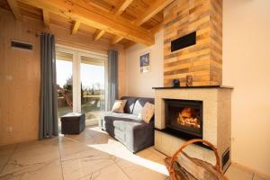 Year-round holiday home with fireplace and terrace