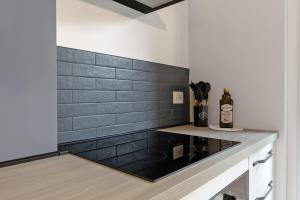 Il Blu monolocale contemporaneo e balcone Bergamo