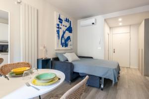 Il Blu monolocale contemporaneo e balcone Bergamo