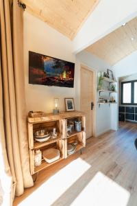 Le Chalet Madrier - Terrasse et Jacuzzi privé