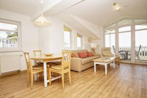 Meeresblick Residenzen Ferienwohnung 16 mit Sauna- und Schwimmbadnutzung im AHOI Sellin