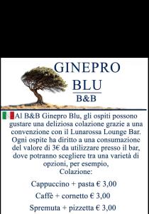 B&B Ginepro blu