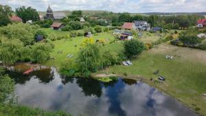 Domki nad rzeką Ełk