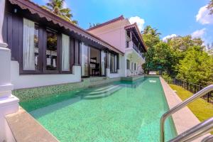 ELIVAAS Signature Villa Riviere 9-BHK Private Riverfront Estate with 2 Infinity Pools, Lift, Lounge Area & Kids Room