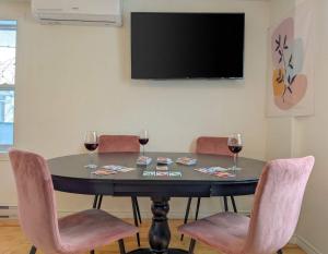 Limoilou Trendy 4 pers AC Near Downtown