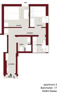 Ferienwohnung Wetter Hessen Apartment 3