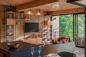 Stylish Apartment with Balcony Steps from Cafe