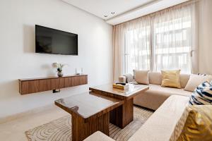 Modern 2BR Apartment with Free Parking, Maârif