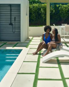 Modern 2BR Beachside Haven Ground Floor and Pool