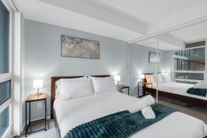 Cozy 2BR - FREE Parking - Pool,Gym,Sauna,Hot Tub