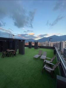 Apartamento de Lujo Parque 93 Cowork - gimnasio