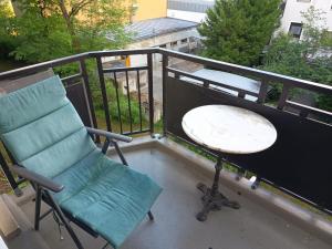 1 Bedroom with large Sunny Balcony