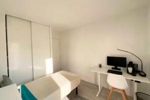 Chambre douillette avec parking privé à 3 minutes à pied de la gare dHendaye
