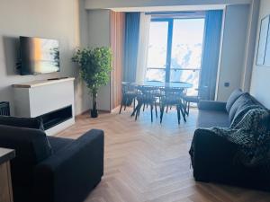 luxury duplex with sauna, new gudauri