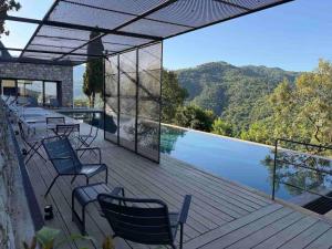 Luxury Minimalist Villa Pool Seaview Liguria