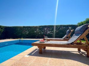 Villa Yellow Butterfly with Private Pool and Sea View near Lindos - Gennadi