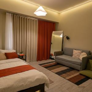 Staycation Maia Escapes Studio Apartment FAST WIFI with Balcony and Pool view at Amaia Steps Altaraza Bulacan 5 mins from SM Tungko