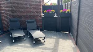 Barrierefreie Ferienwohnung Abendrot in Pewsum, 1 - 4 Personen