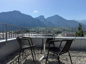 Penthouse mit Panoramaterrasse & Bergblick in Landquart