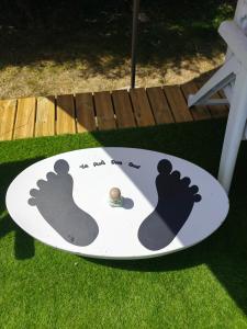 Les pieds dans leau Tente transparente