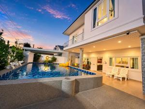 Relax Pool Villa Near Walking Street,jacuzzi ,BBQ 5Bed 6Bath City house54
