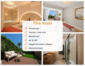 Aqua Roma Suite - Balnéo privée - Jardin vue mer