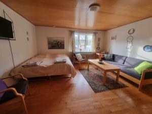 Living room on organic leisure farm