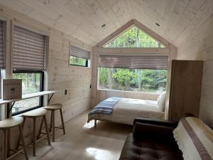 Nordic-Inspired Tiny Cabin Near Lake George & Hudson River, New York