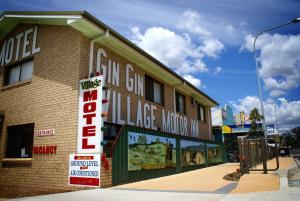 긴긴 Gin Gin Village Motor Inn Motel QLD 호텔 로비