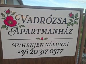 Vadrózsa apartmanház