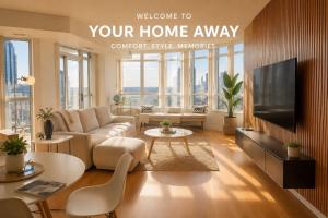 City Retreat 2BR 2BATH Sleeps 8 Free Parking