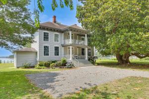Waterfront Home with Large Yard, Dock & Bay View