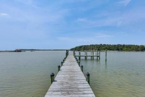 Waterfront Home with Large Yard, Dock & Bay View