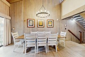 Immerse yourself in Tahoes best from this lakefront community with beach access