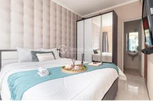 Sudirman park 1 bedroom cozy affordable new furniture heart of jakarta center Europen style kitchen fully equipped best building facilitis