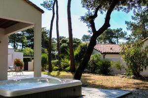 Villa Pinède 800m from Beach Private Jacuzzi Pine Forest Sleeps 8