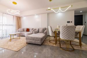 celestial modernly furnished two bedroom apartment which features amazing city views, swimming pool and ample private parking space