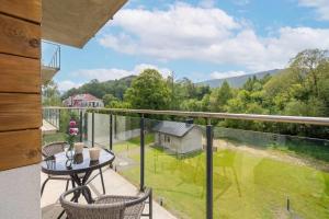 Elegant Apartment in Wisła with Mountain View and Balcony by Noclegi Renters