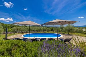 Rustic Holiday house Harmonie with private pool and large garden - Kapovci, Island Krk