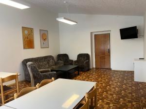 Apartmány ve sportovní hale