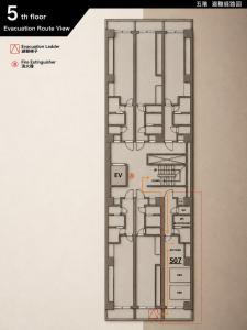 Dotonbori Street Apartment 507