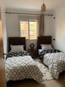Calm 3BR Air conditioned Apartment in Marrakech, Pool & Parking