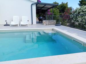 Villa Mala Smišna Poolside Paradise by the Sea